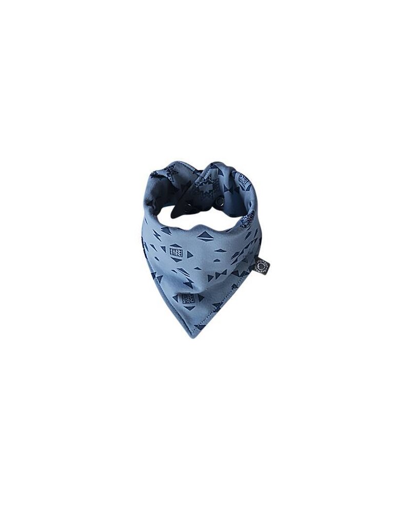 tinymoon Nya Nyo indigo / slab bandana sjaal