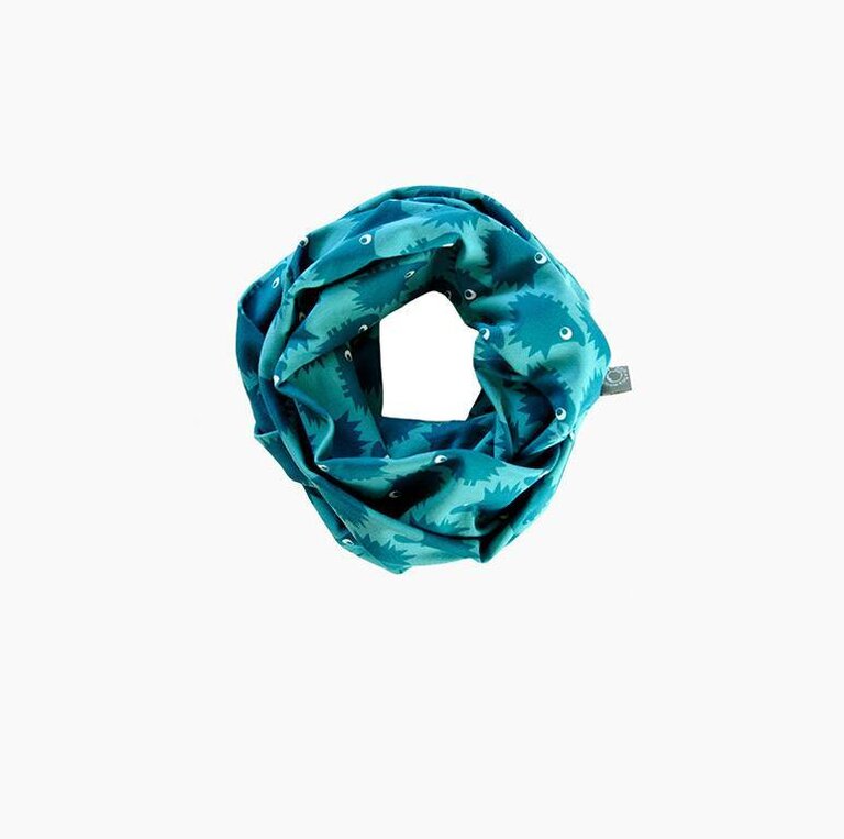 tinymoon Siili Tahti petrol / infinity (wikkel) sjaal