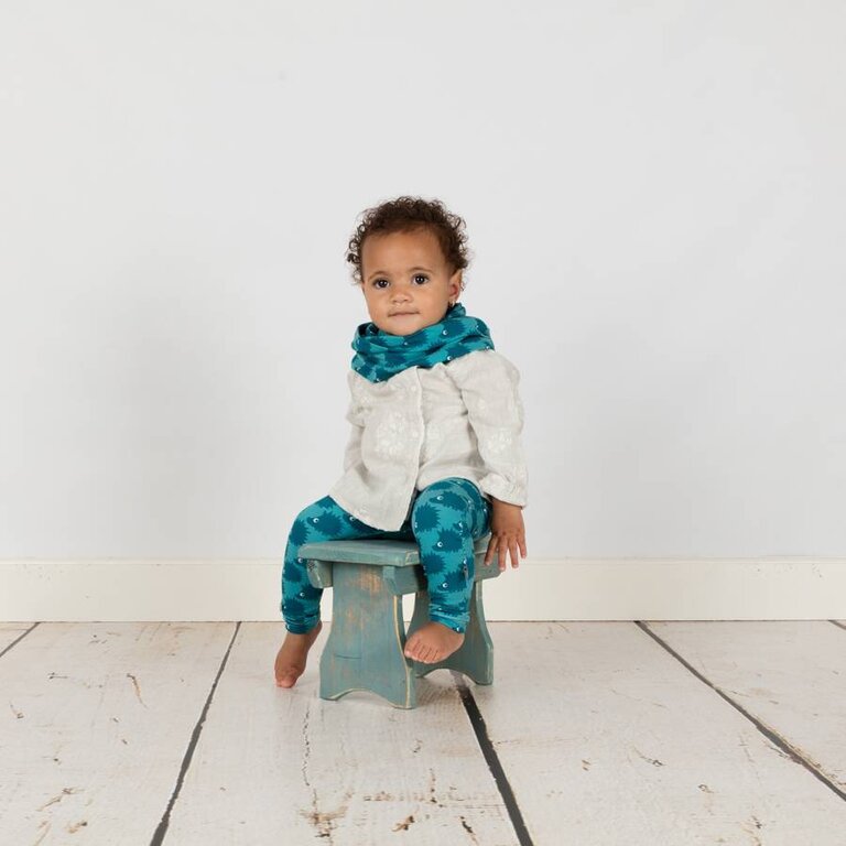 tinymoon Siili Tahti petrol / infinity (wikkel) sjaal