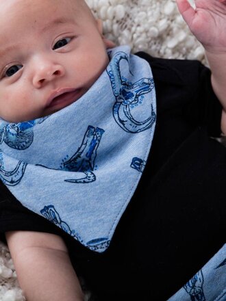 Tiny Torro blue / slab bandana sjaal