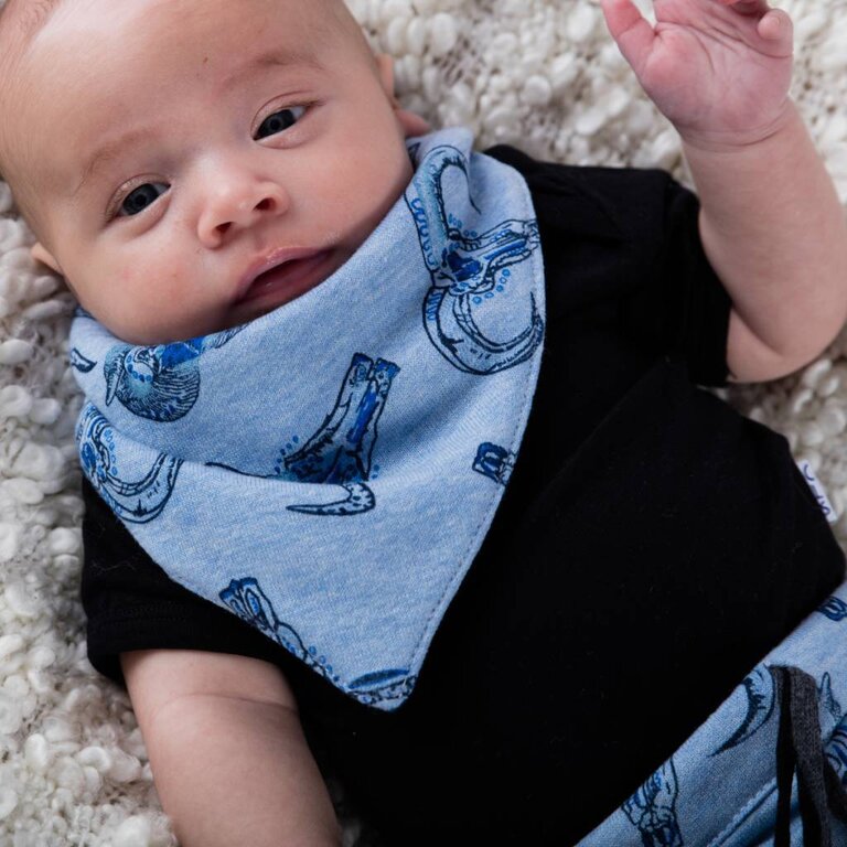 tinymoon Tiny Torro blue / slab bandana sjaal