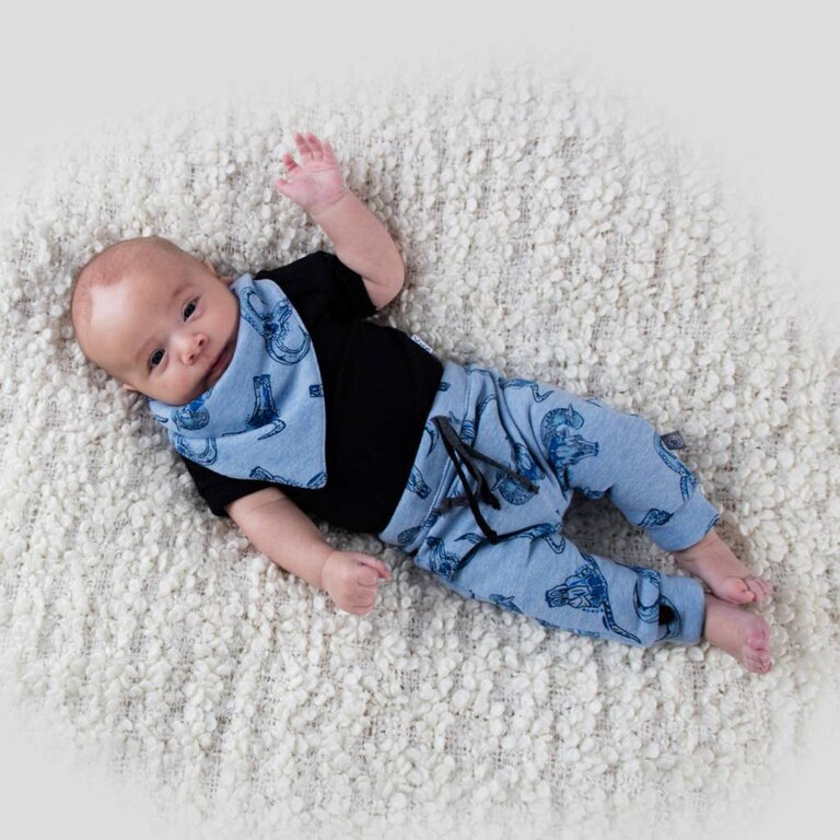 tinymoon Tiny Torro blue / slab bandana sjaal