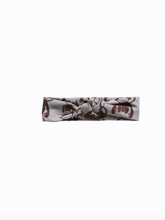 Funky Monkey grey / haarband knoop