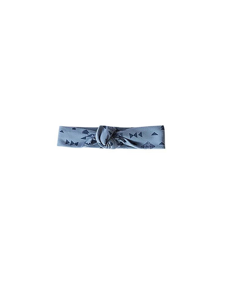tinymoon Nya Nyo indigo / haarband knoop