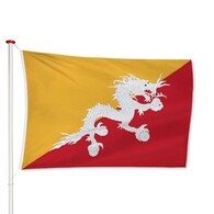 Vlag Bhutan