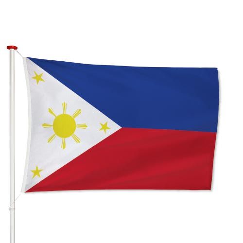 Lijm bolvormig getrouwd Vlag Filipijnen Kopen? Online uw Filipijnse vlag bestellen! - Vlaggen Unie