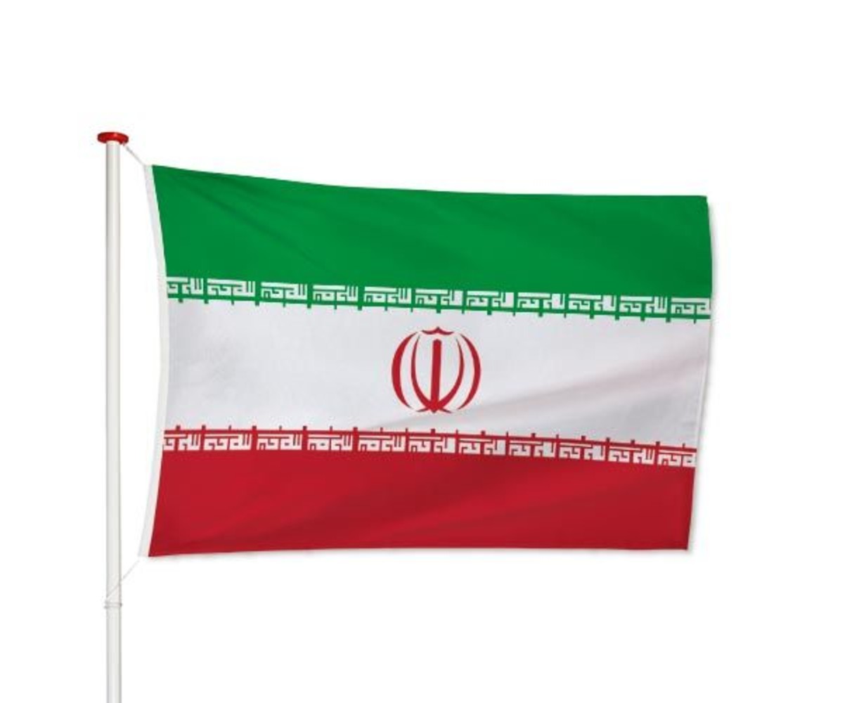 De Iraanse vlag - Vlaggen Unie