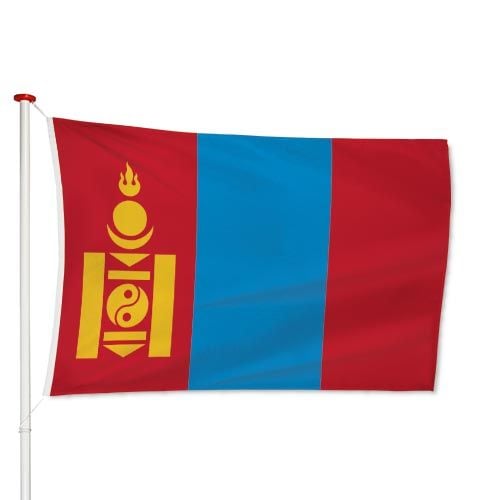 Vlag Mongolië