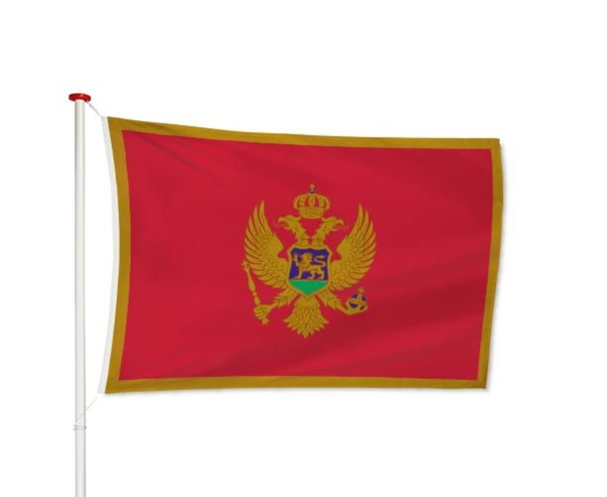 Montenegrijnse Vlag