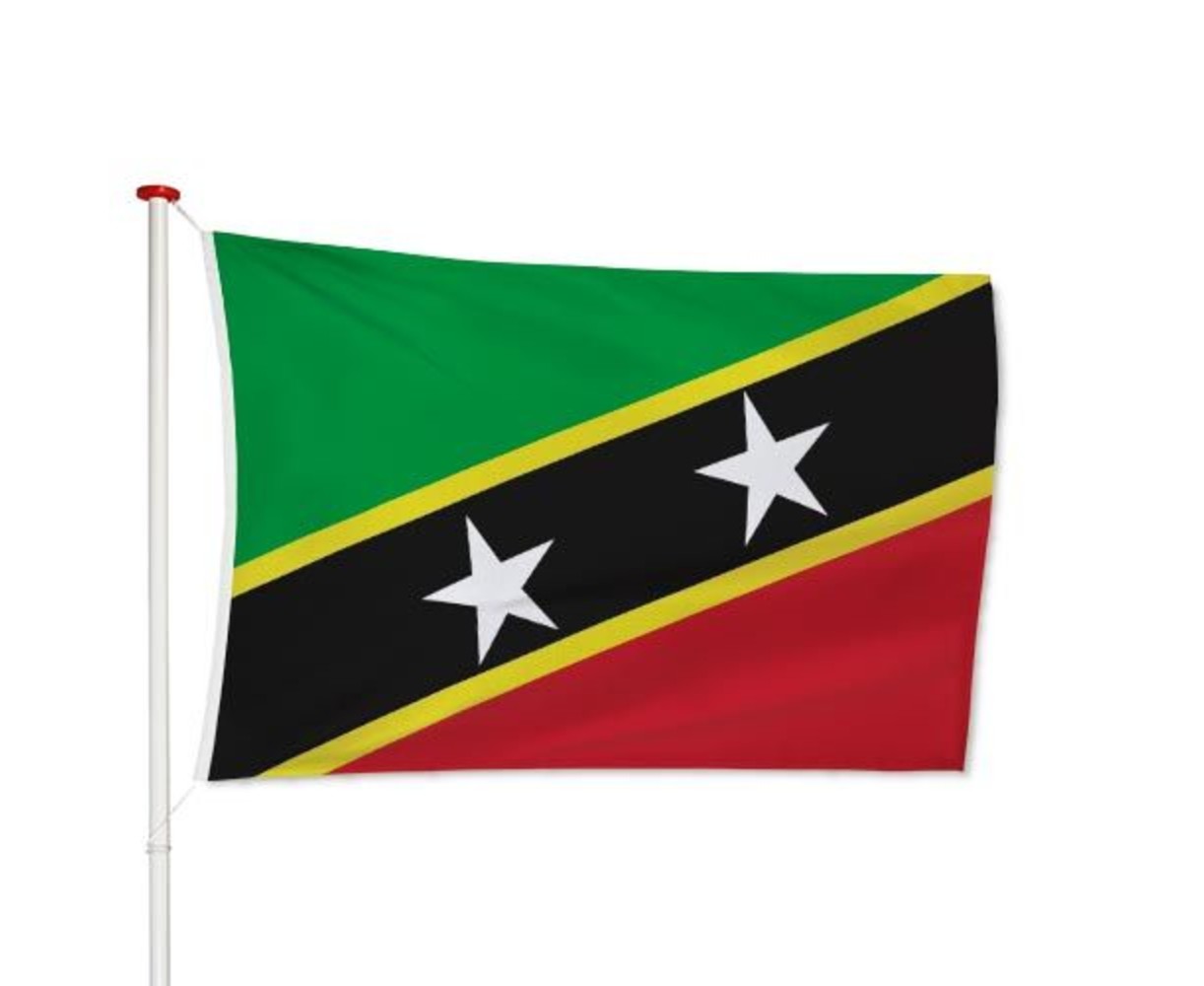 Saint Kitts en Nevis Vlag