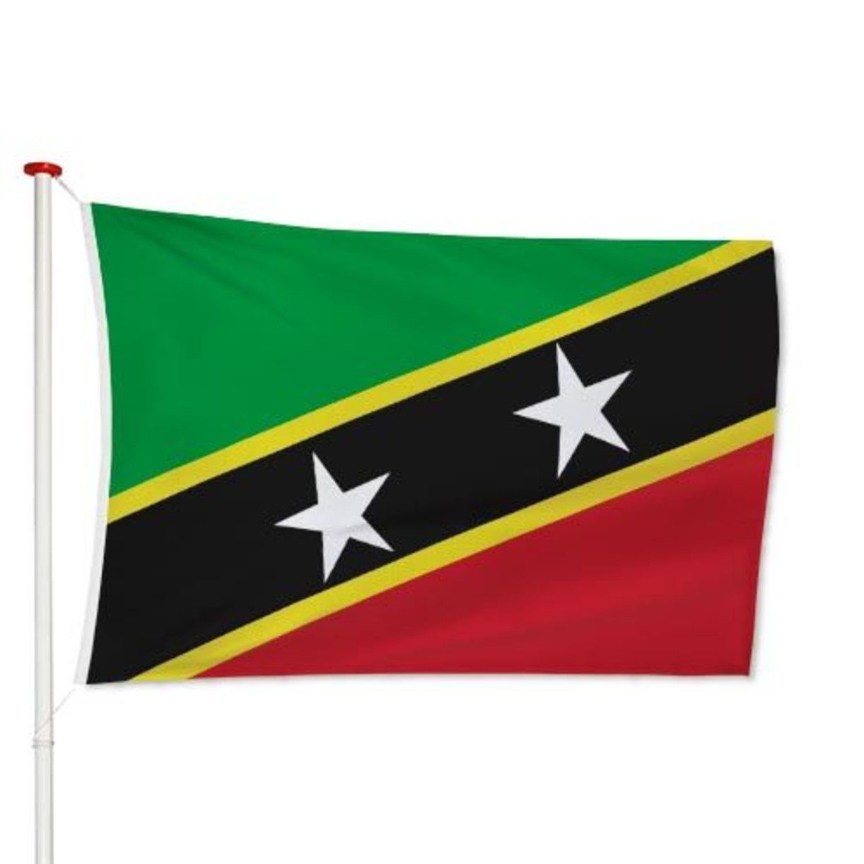 Saint Kitts en Nevis Vlag