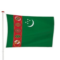 Vlag Turkmenistan