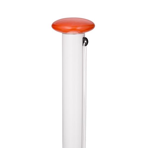 Aluminium vlaggenmast cilindrisch 8 meter ΓΈ90mm