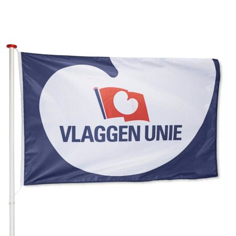 Bedrukte vlag combi 150x225cm