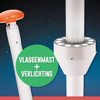 Mast 8m + verlichting