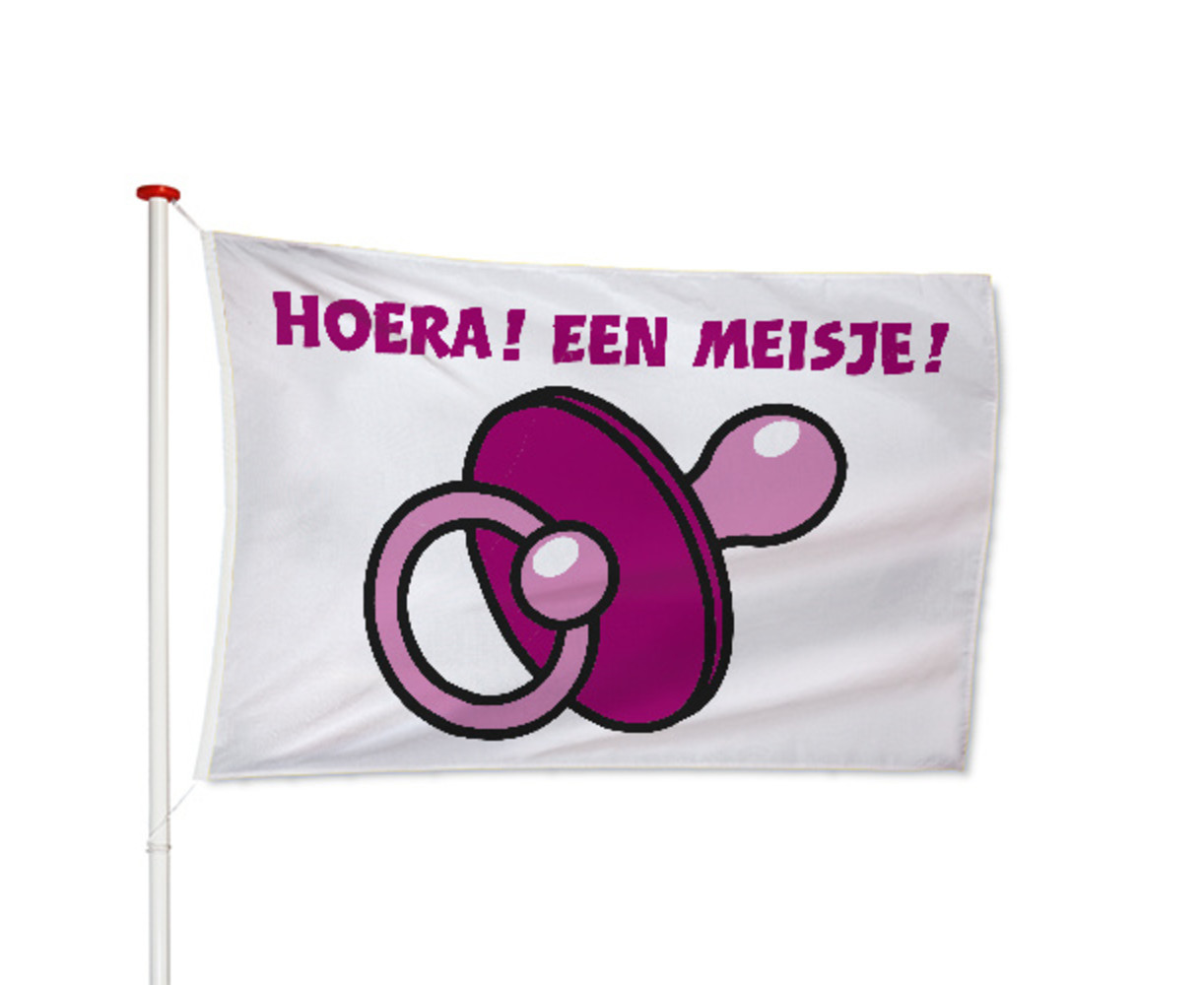 Geboortevlag meisje