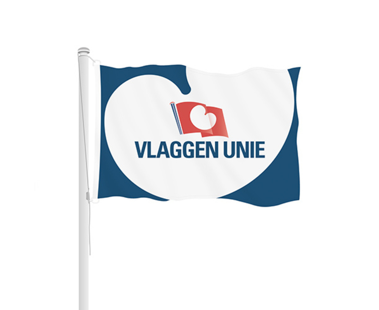 Bedrukte mastvlag