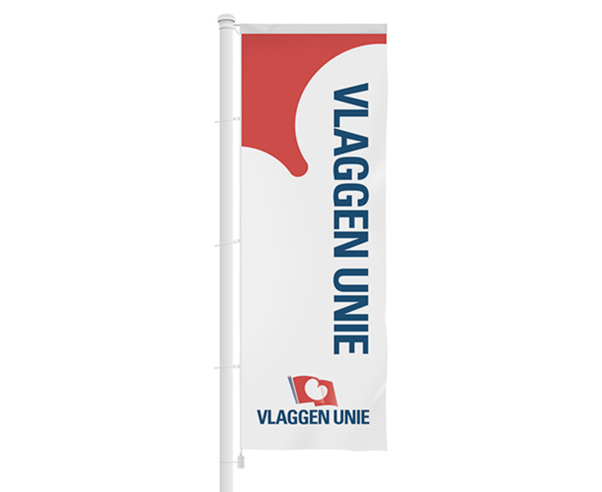 Bedrukte baniervlag