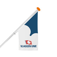 Bedrukte winkelvlag
