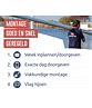 Polyester vlaggenmast 12 meter