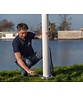 Polyester baniermast 8 meter