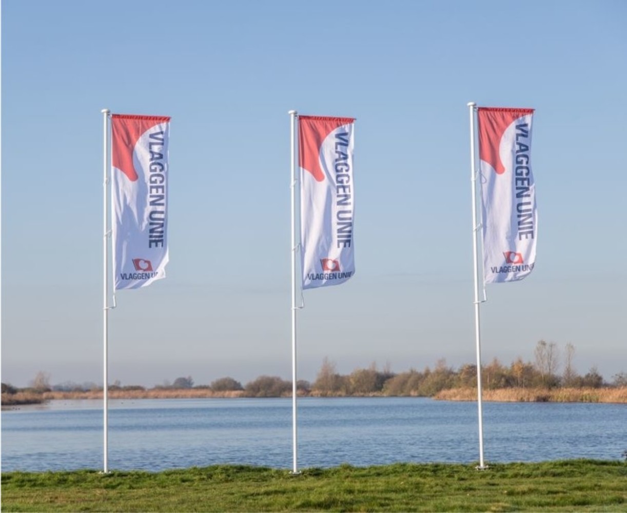 Aluminium baniermast 90mmØ 6 Meter