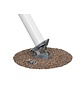 Aluminium vlaggenmast cilindrisch 5 meter ø70mm