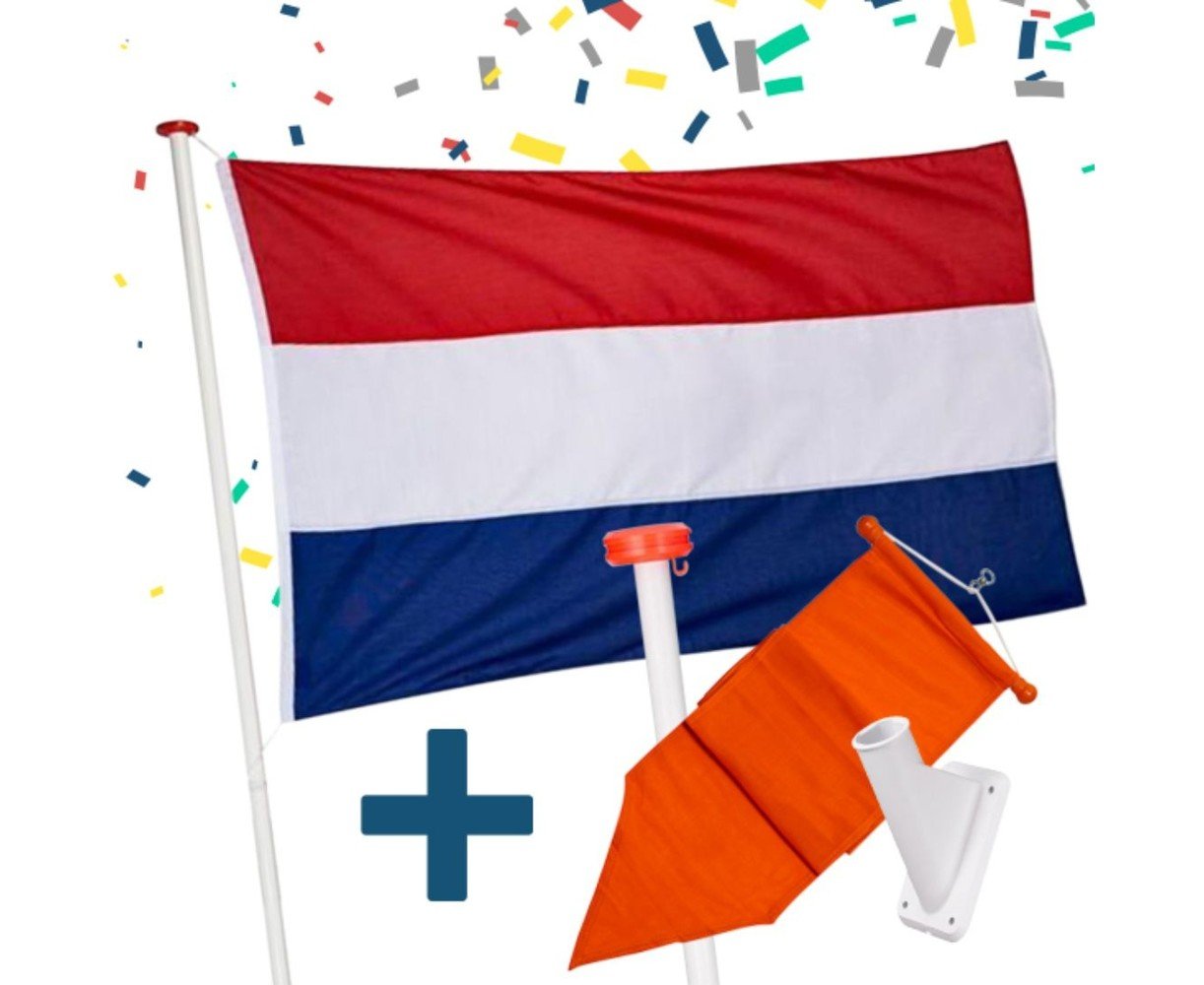 Vlag aan huis set