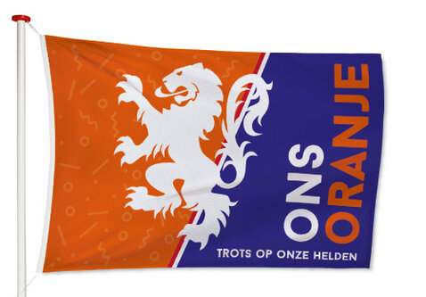 Ons Oranje WK Vlag