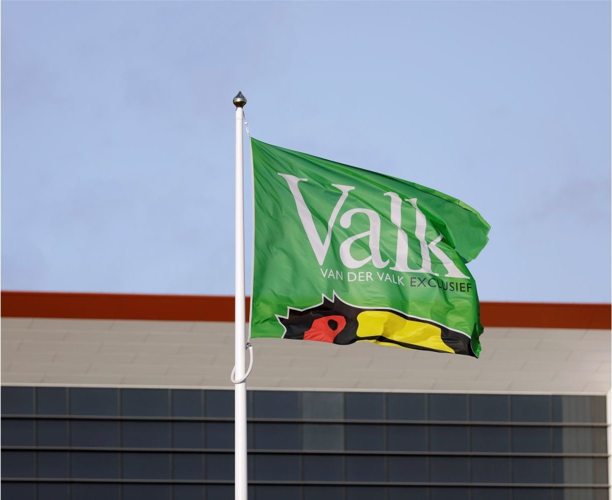 Bedrukte mastvlag - Glanspolyester