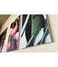 Peesdoek met aluminium frame