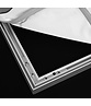 Peesdoek met aluminium frame