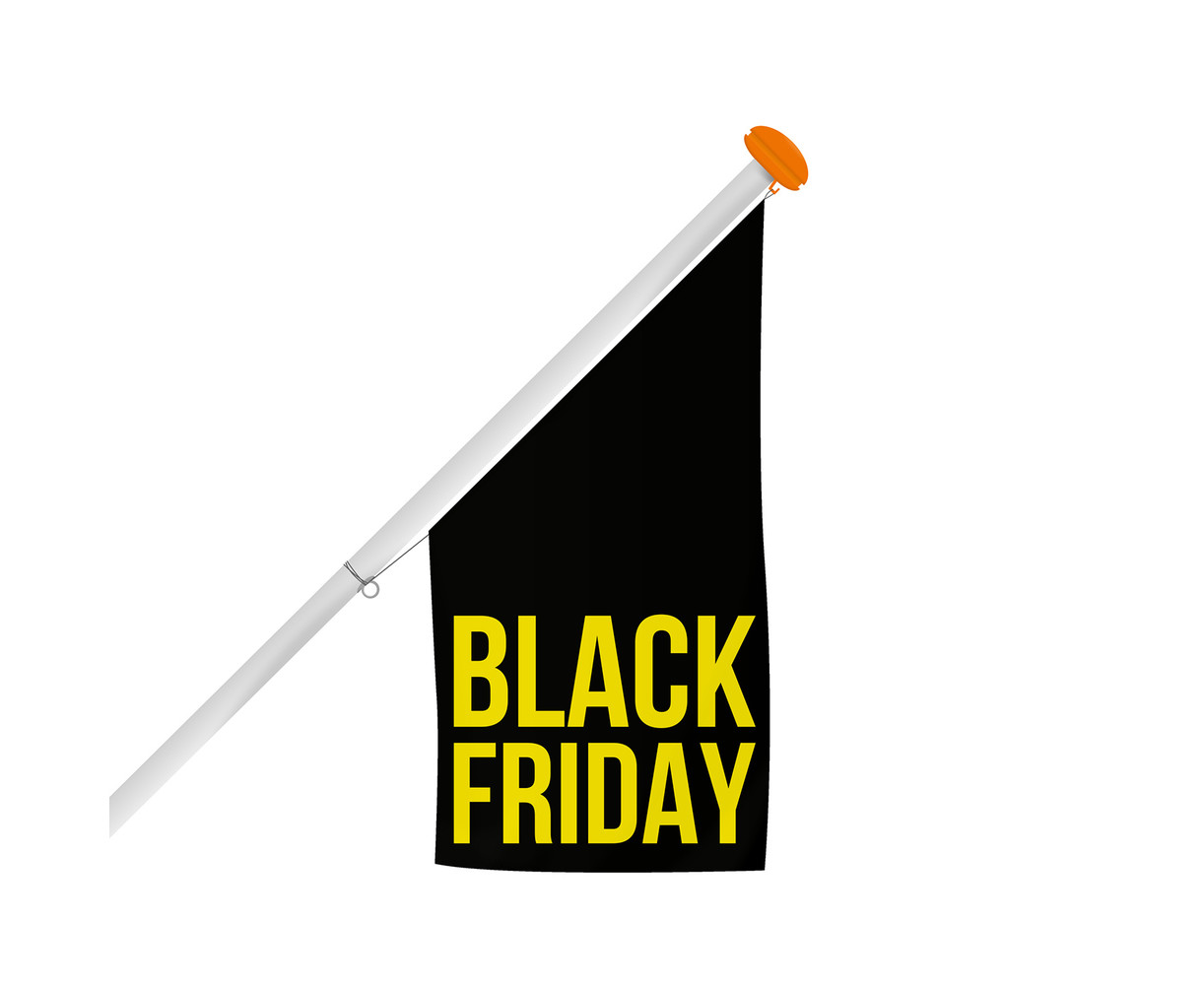 Black Friday Winkelvlag