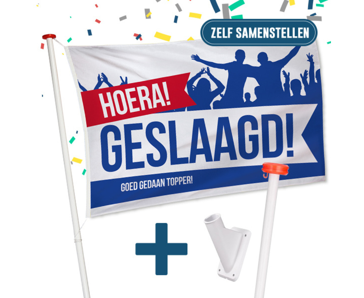 Geslaagd aan huis set