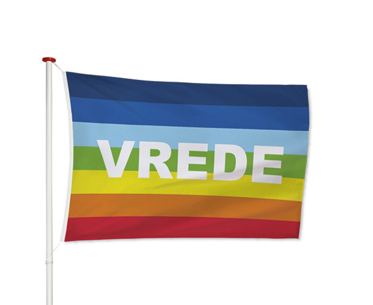 Vredesvlag regenboog