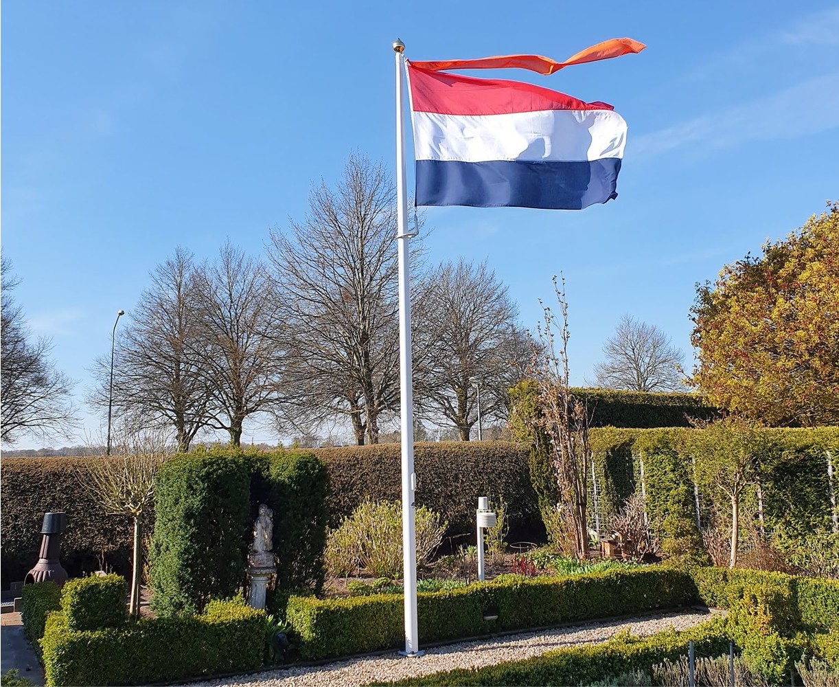 Marineblauwe Nederlandse Vlag