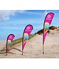 Beachvlag druppel