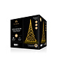 Polyester vlaggenmast 8 meter + kerstverlichting