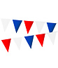 Vlaggenlijn / Slinger Rood Wit Blauw Vlaggenlijn / Slinger Rood Wit Blauw