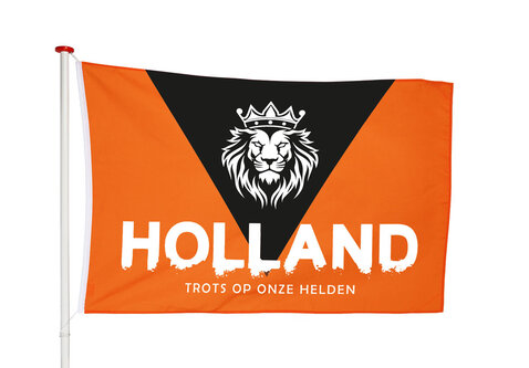 Trots Op Onze Helden WK Vlag