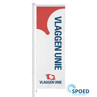 Bedrukte baniervlag - Spoed