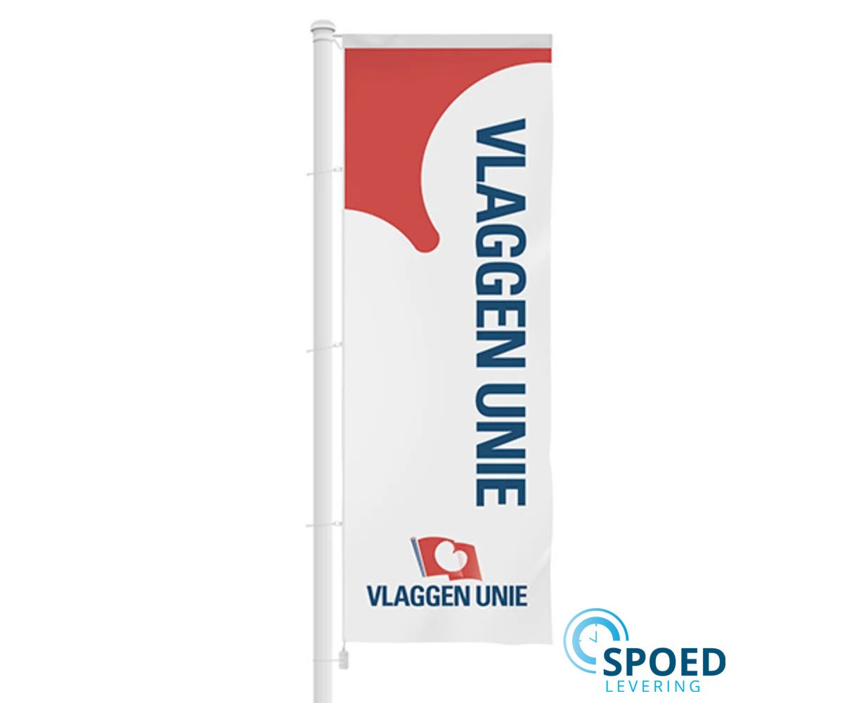 Bedrukte baniervlag - Spoed