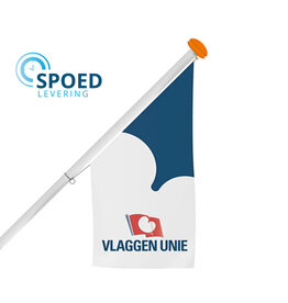 Bedrukte winkelvlag - Spoed