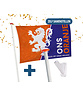 Ons oranje vlag aan huis set Ons oranje vlag aan huis set