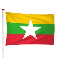 Vlag Myanmar (Birma)