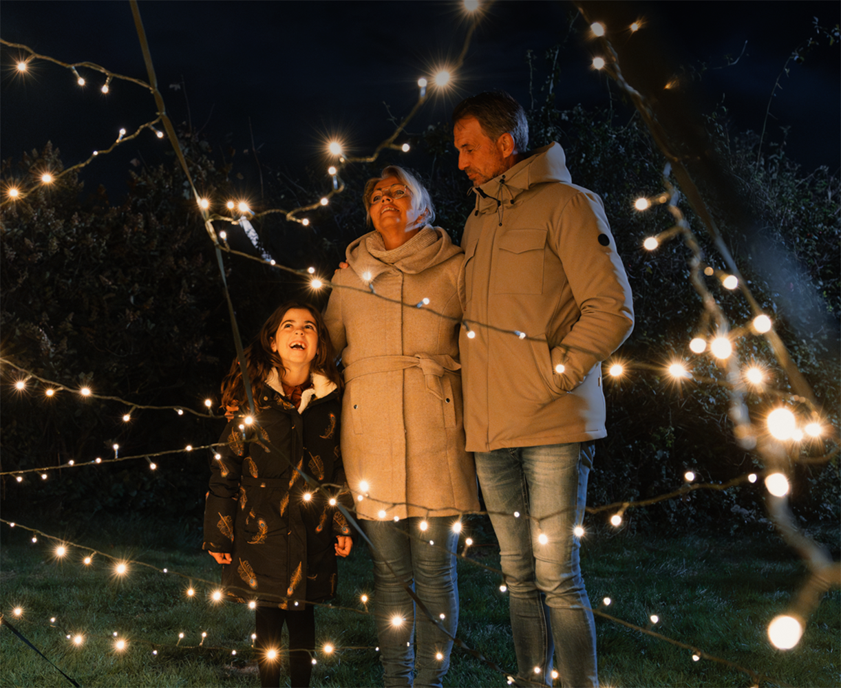 Lumedi 360 LED vlaggenmast kerstboom