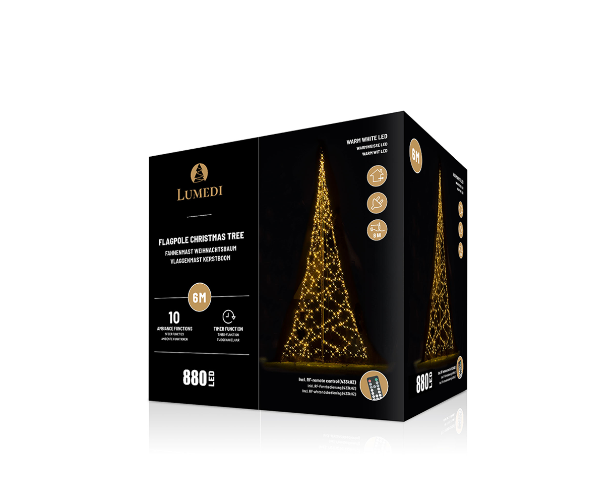 Lumedi 880 Led | 600cm | Warm Wit
