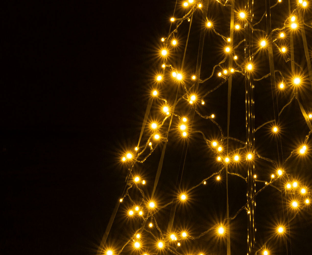 Lumedi 360 LED vlaggenmast kerstboom