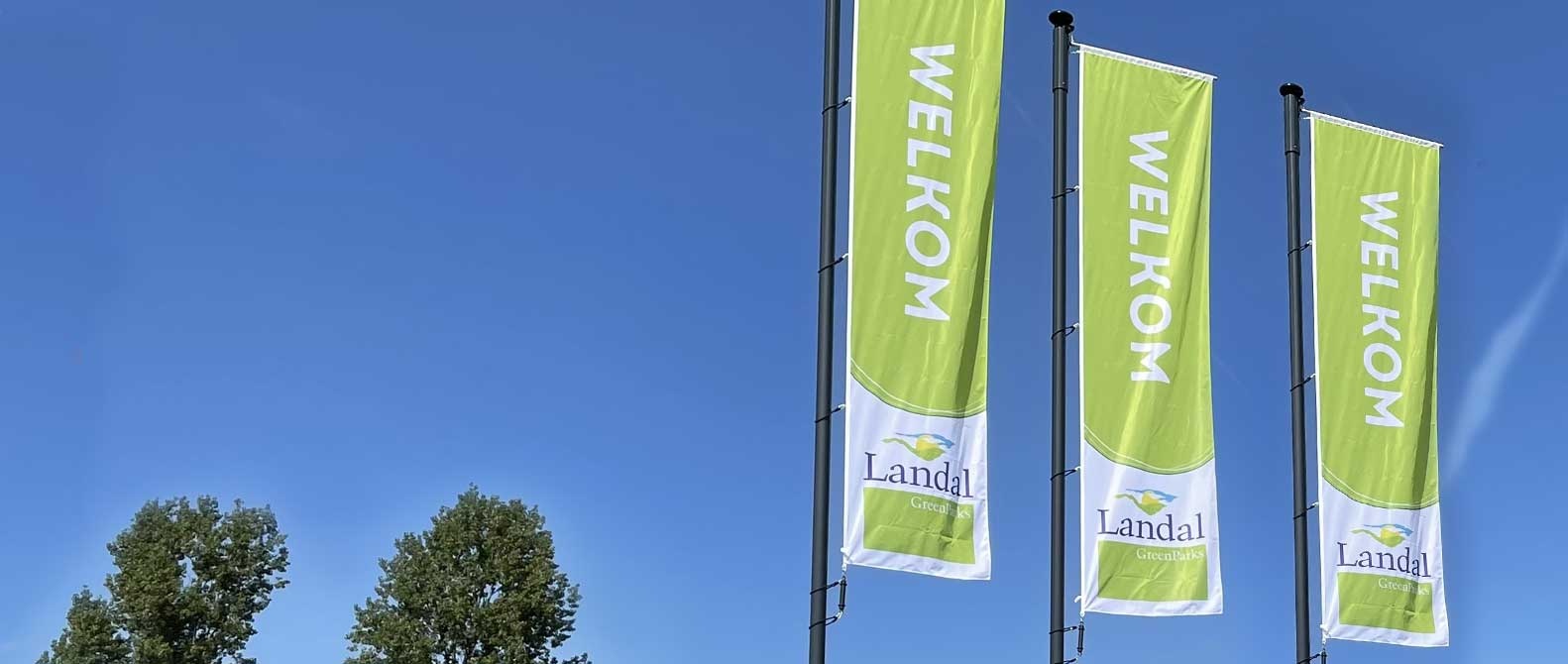 Bij 3 of meer bedrukte vlaggen ontvang je staffelkorting!