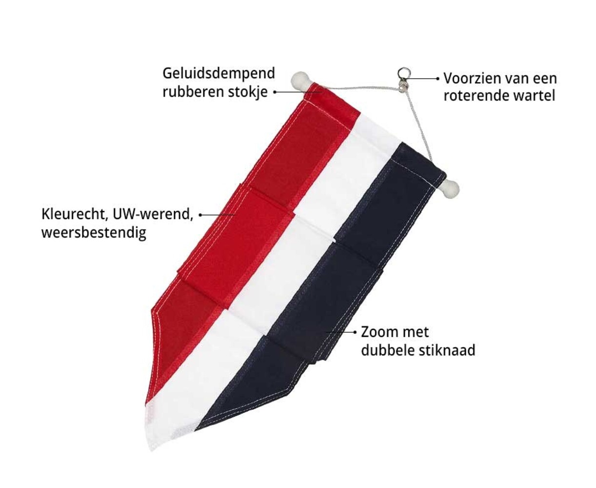 Nederlandse Wimpel Marineblauw